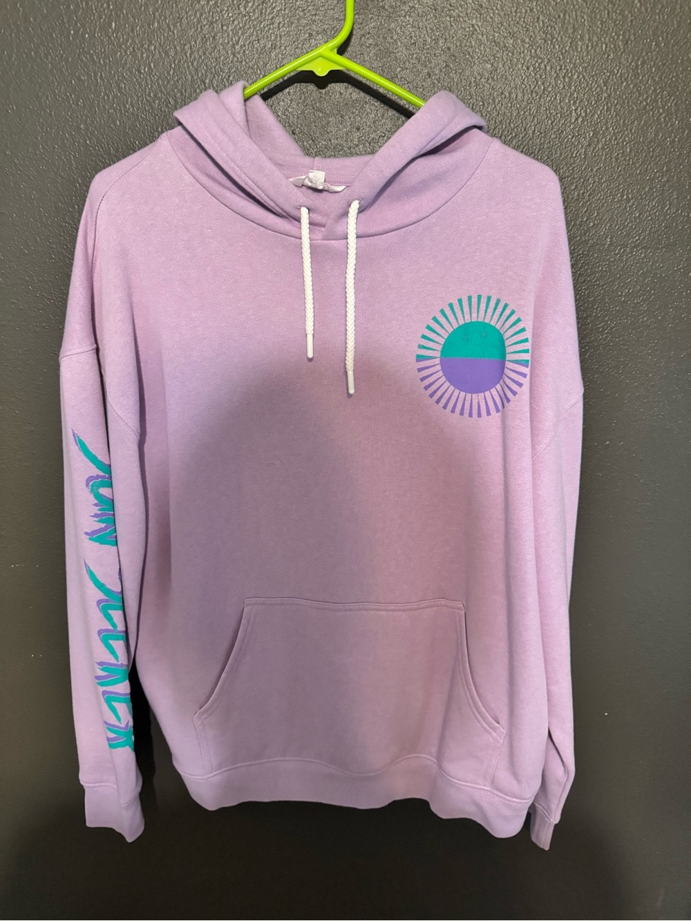 Ascot + Hart Lavender Graphic Hoodie Sweatshirt - Women's Lavender Pullover